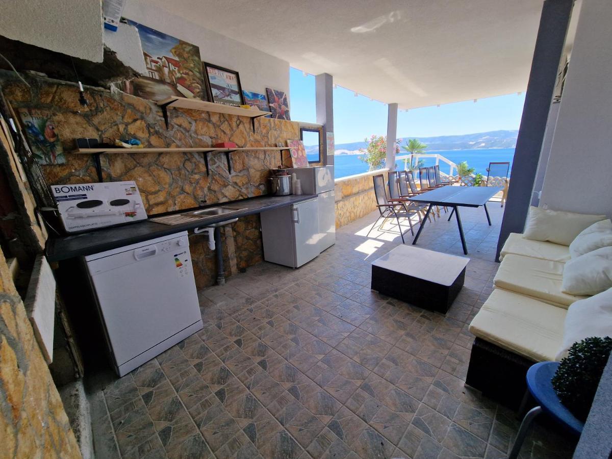 Big Panorama Villa, For 21 Person In Omis 셀리나 외부 사진